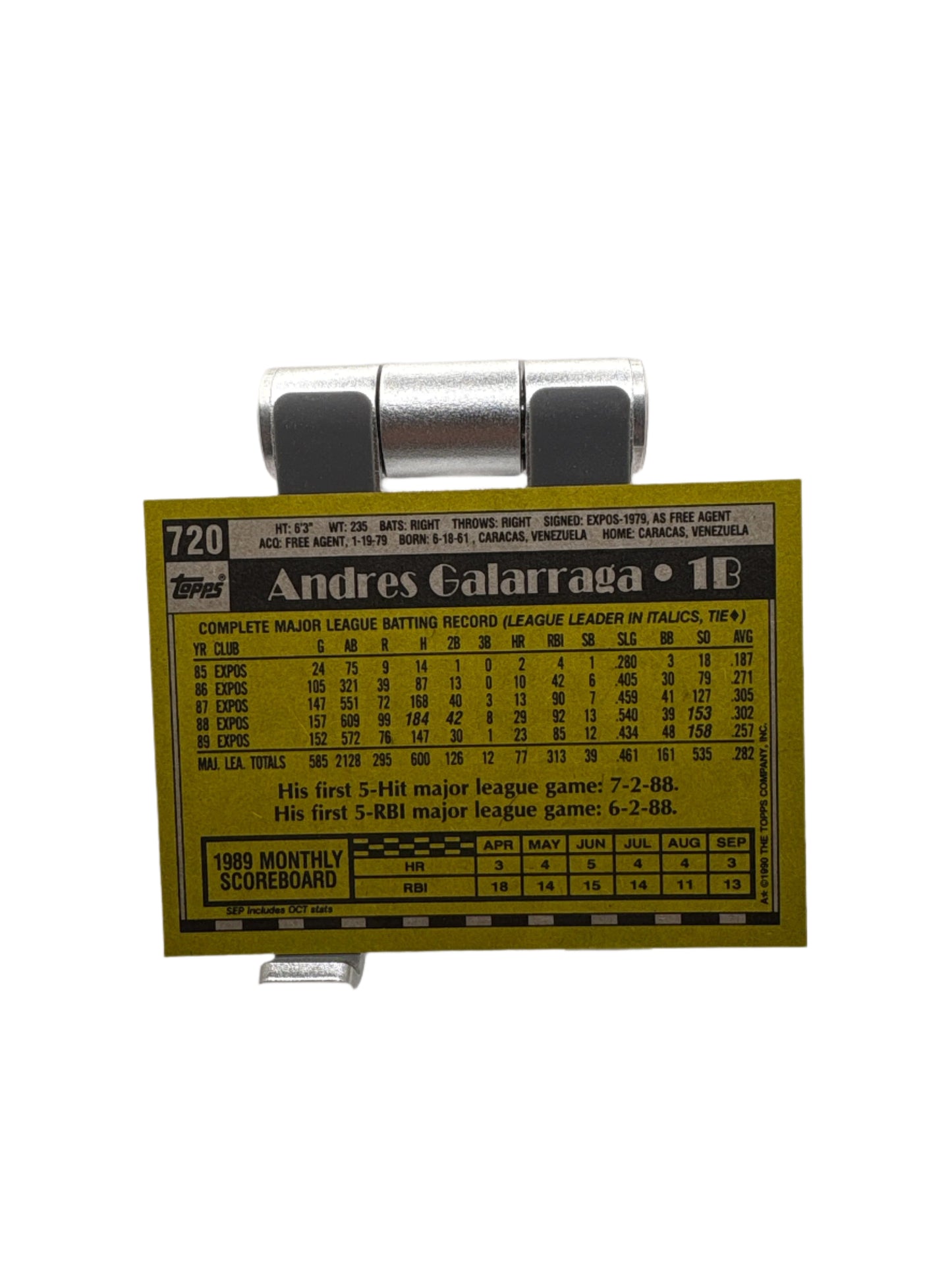 Topps Andres Galarraga