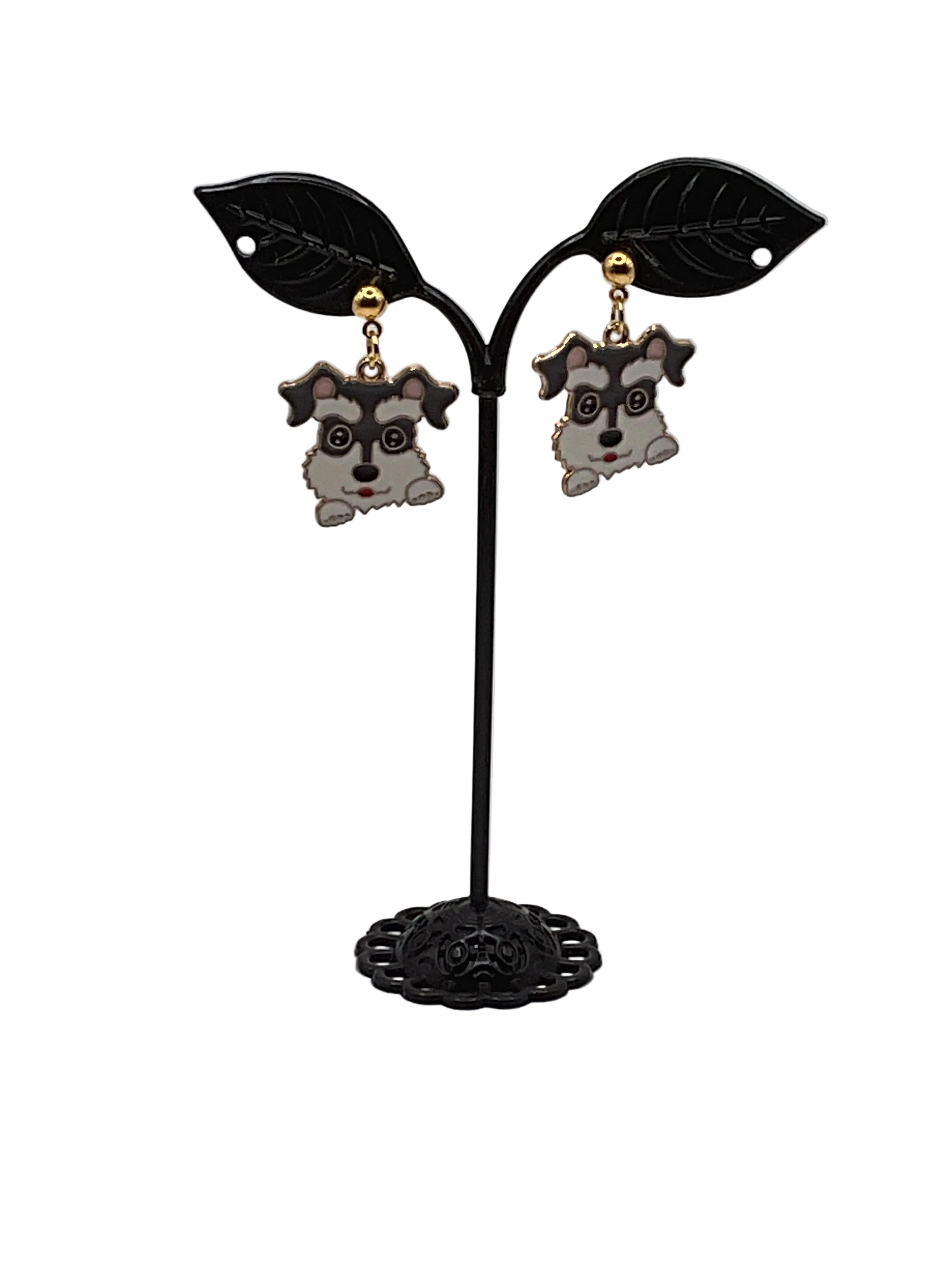 Dog Earrings