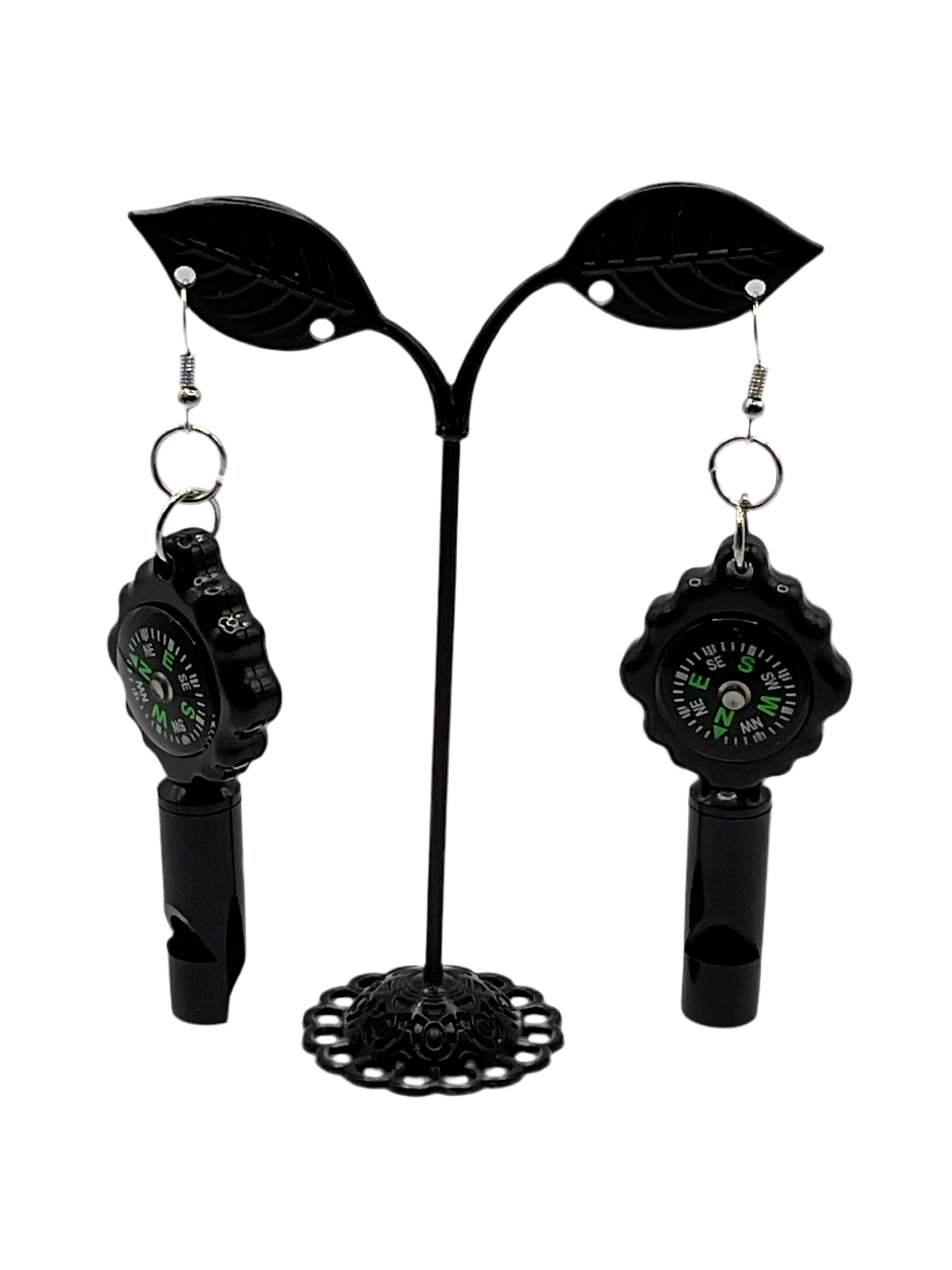 compass earrings Main image