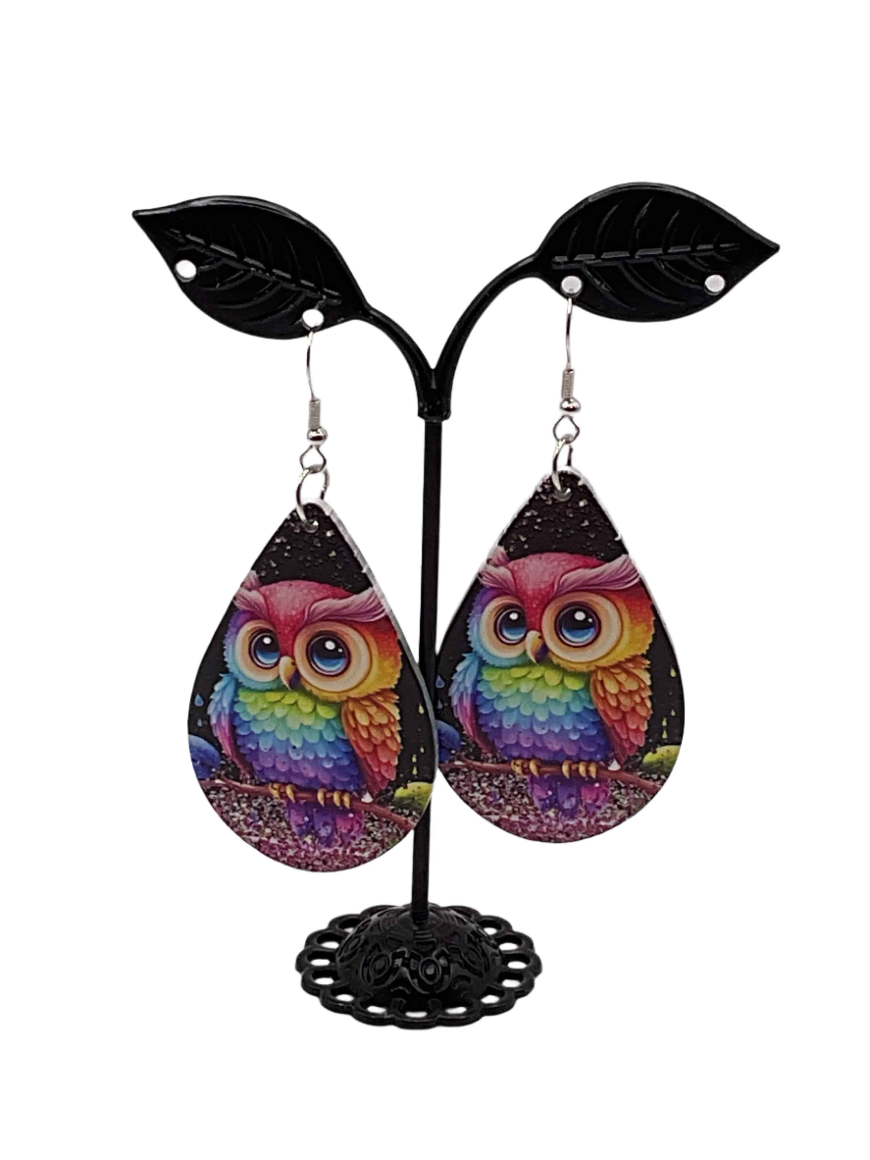 Owl earrings
