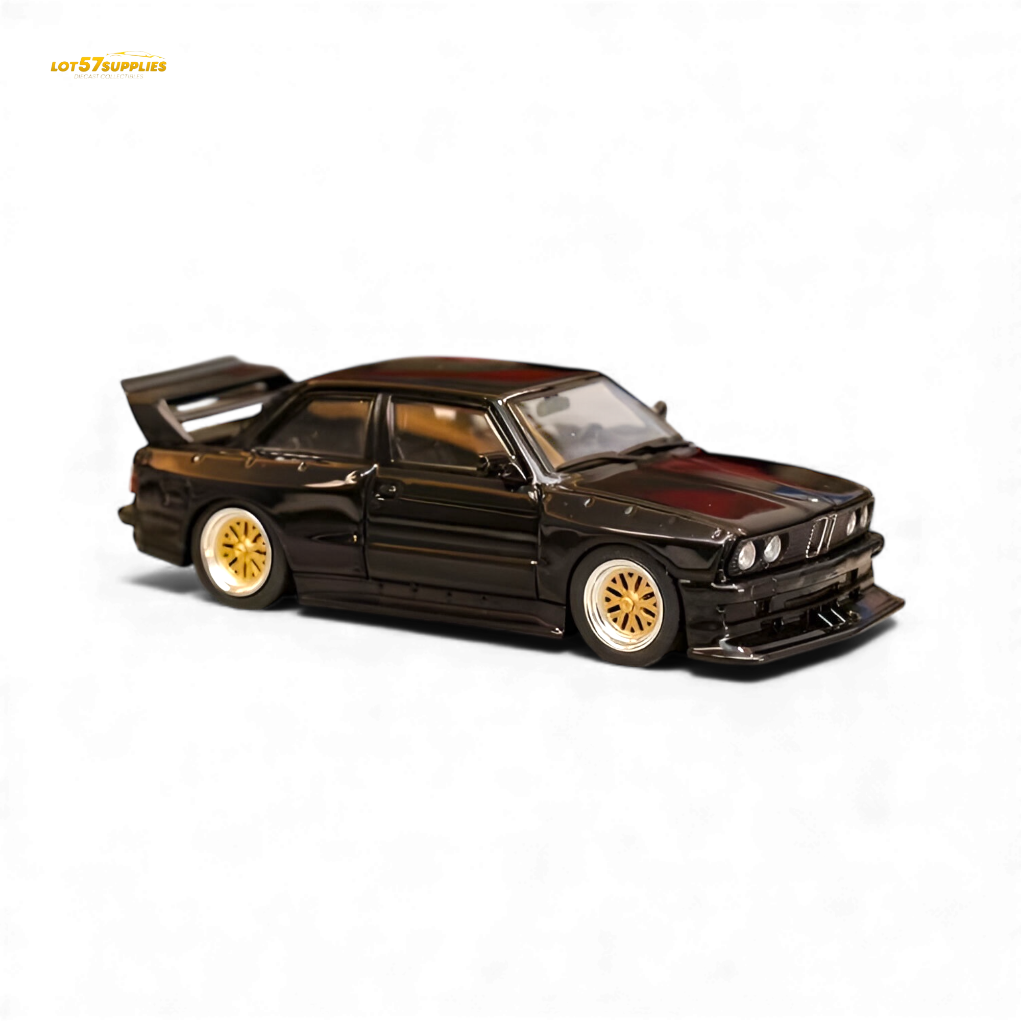 (Pre-Order) SW BMW E30 M3 LTO Modified - Black 1:64 Main image