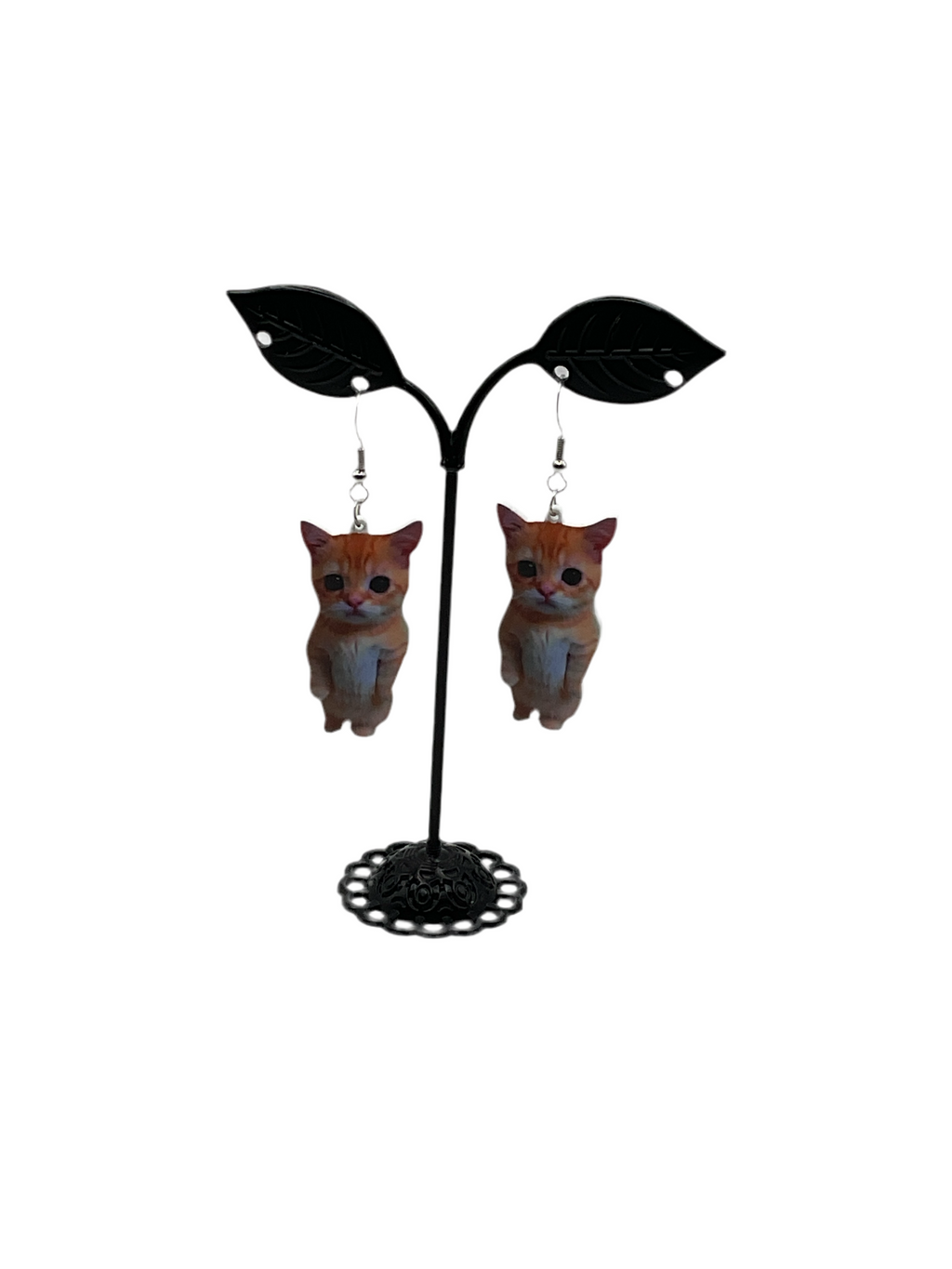Cat earrings