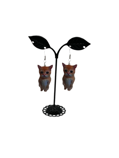 Cat earrings