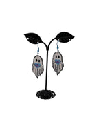 White Ghost Earrings