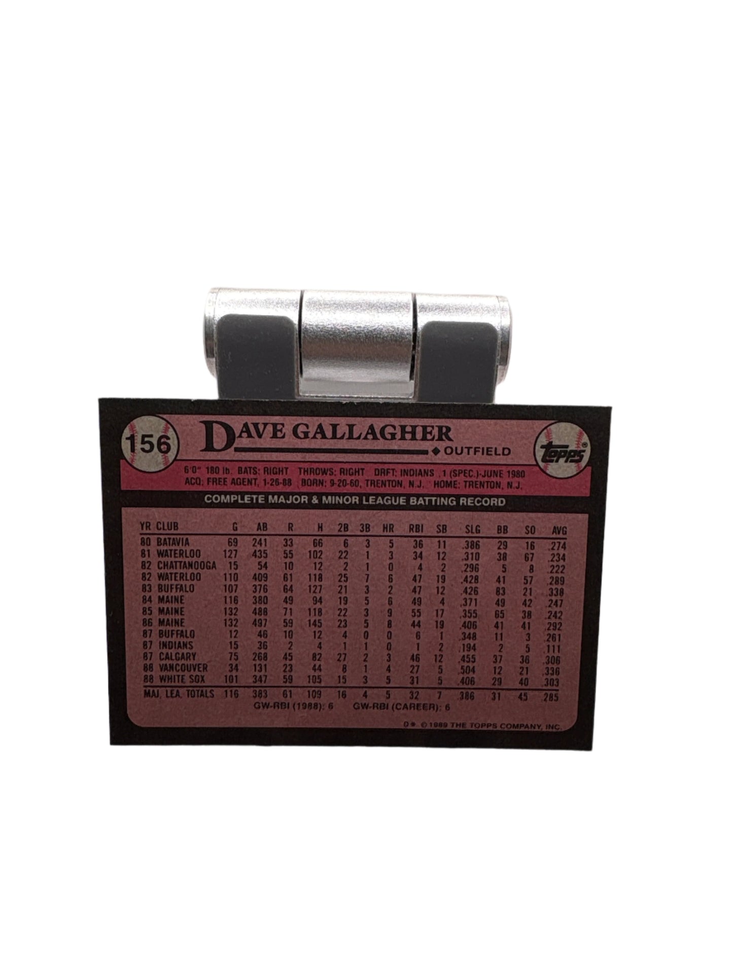 Topps Dave Gallagher