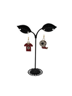 Soccer earrings