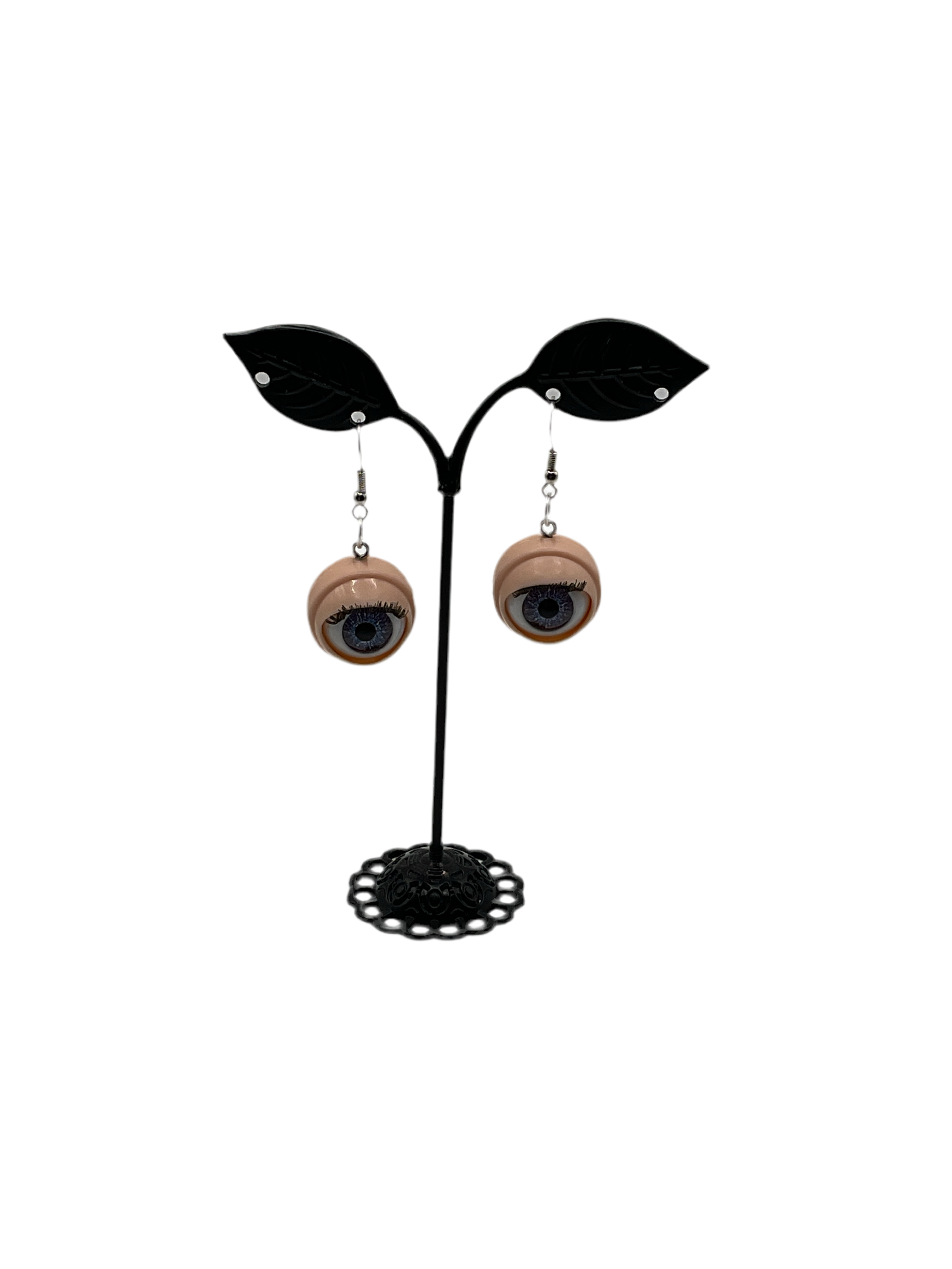 Closing Eye ball earrings