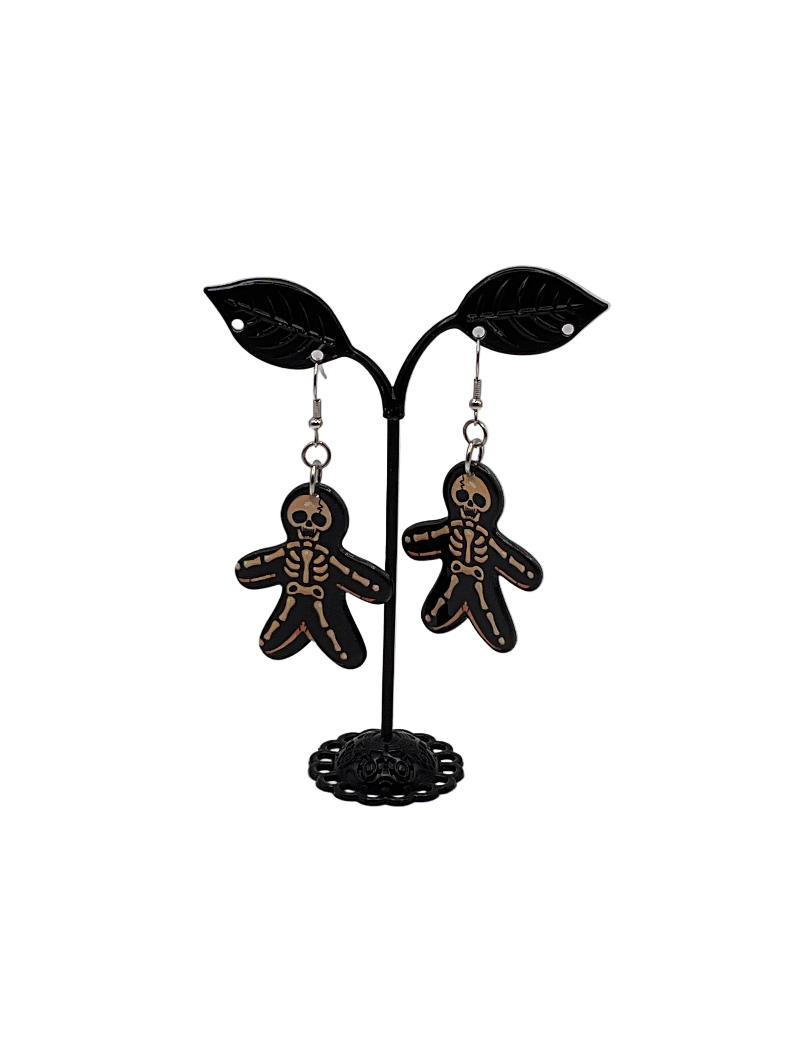 X-ray Skeleton Earrings