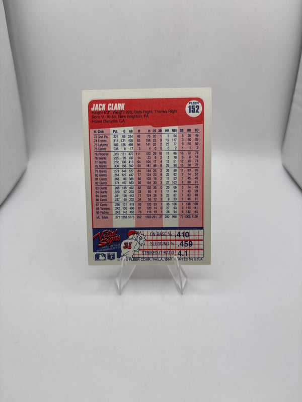 Fleer Jack Clark