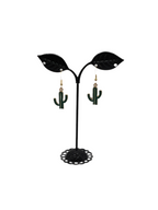Cactus earrings