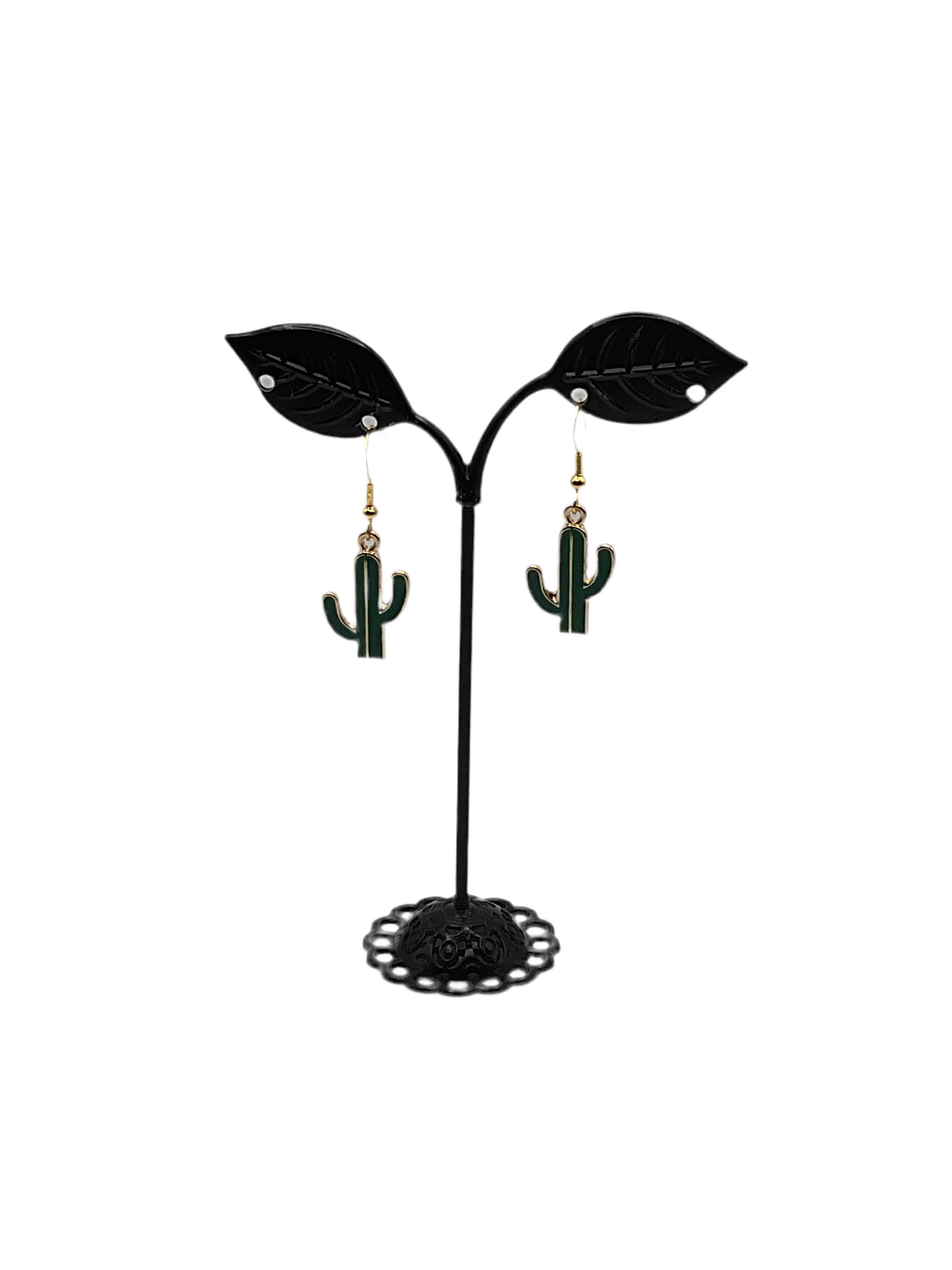 Cactus earrings