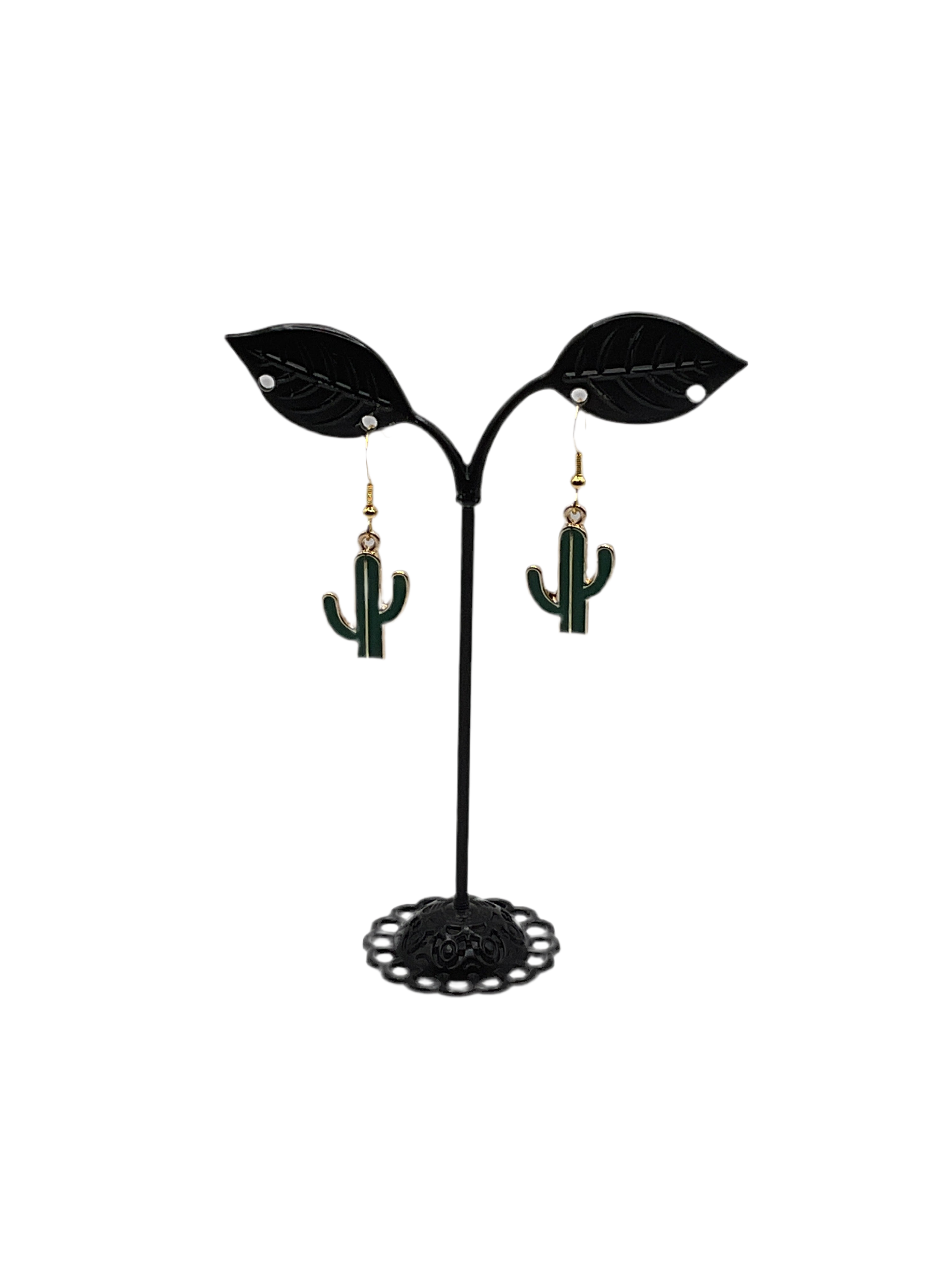 Cactus earrings