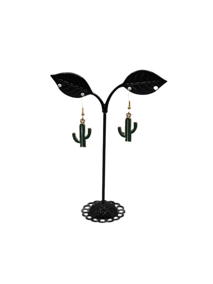 Cactus earrings