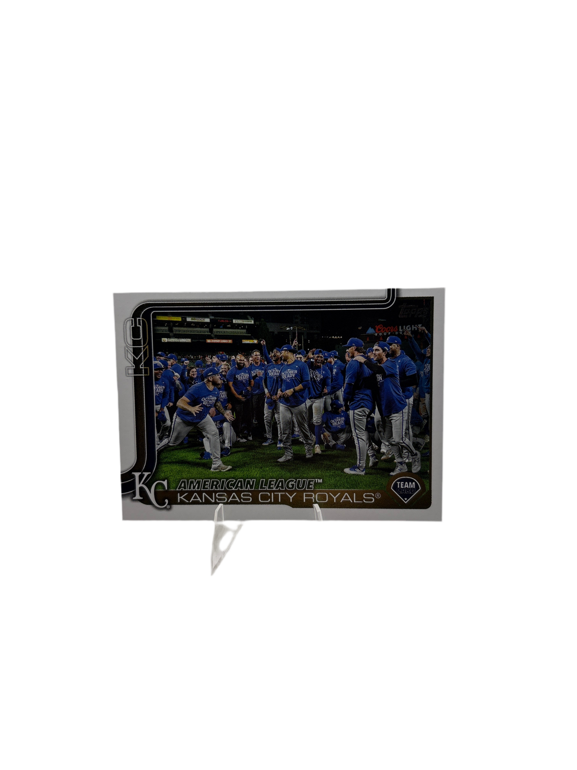 Topps Kansas City Royals Team Card