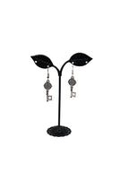 St. Benedict Key Medal Earrings