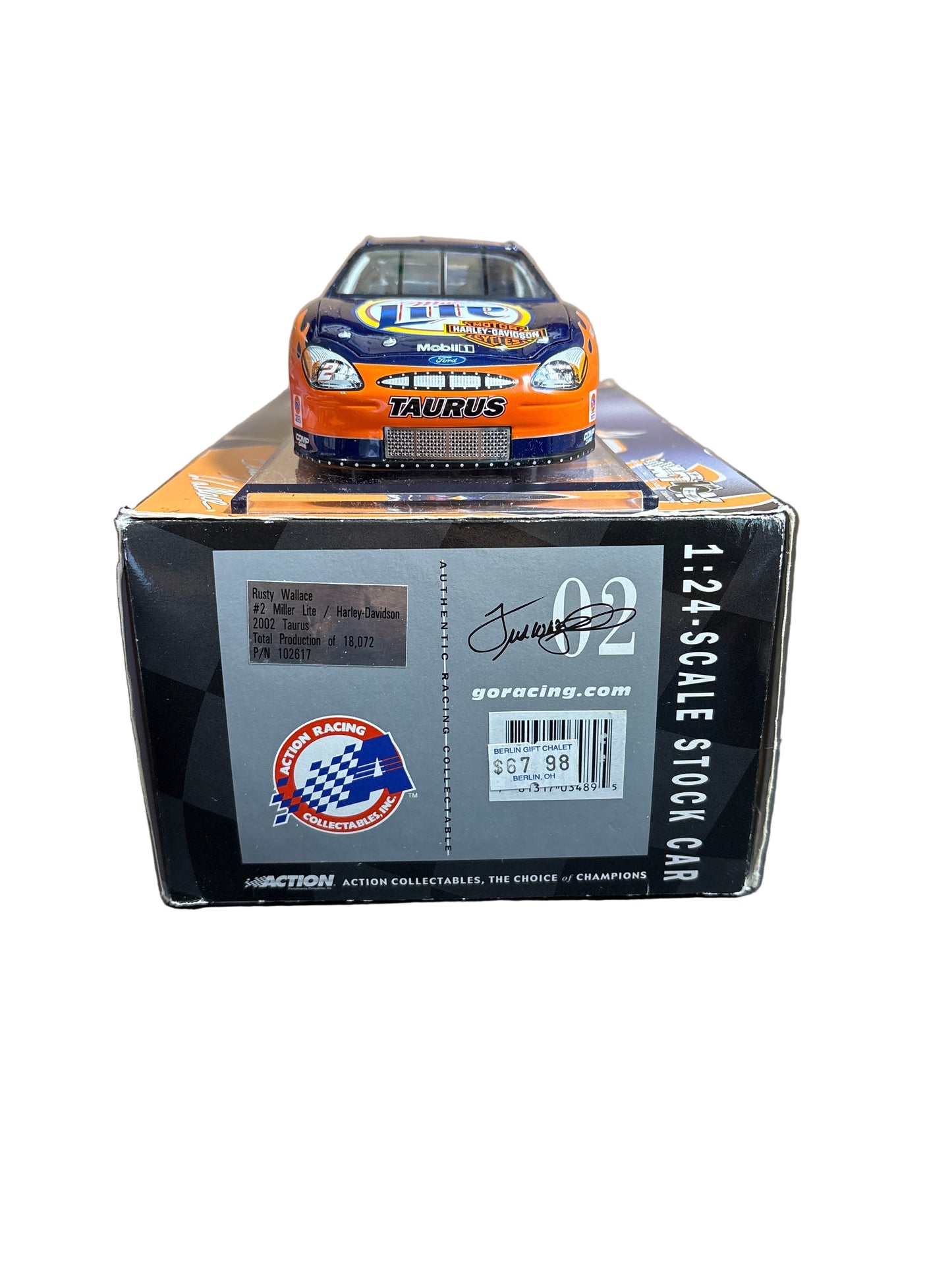 Action Rusty Wallace Diecast multi color