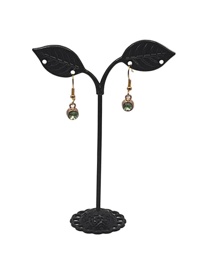 Crystal and Crosses Earrings