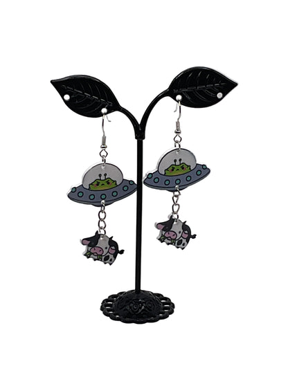 Ufo earrings
