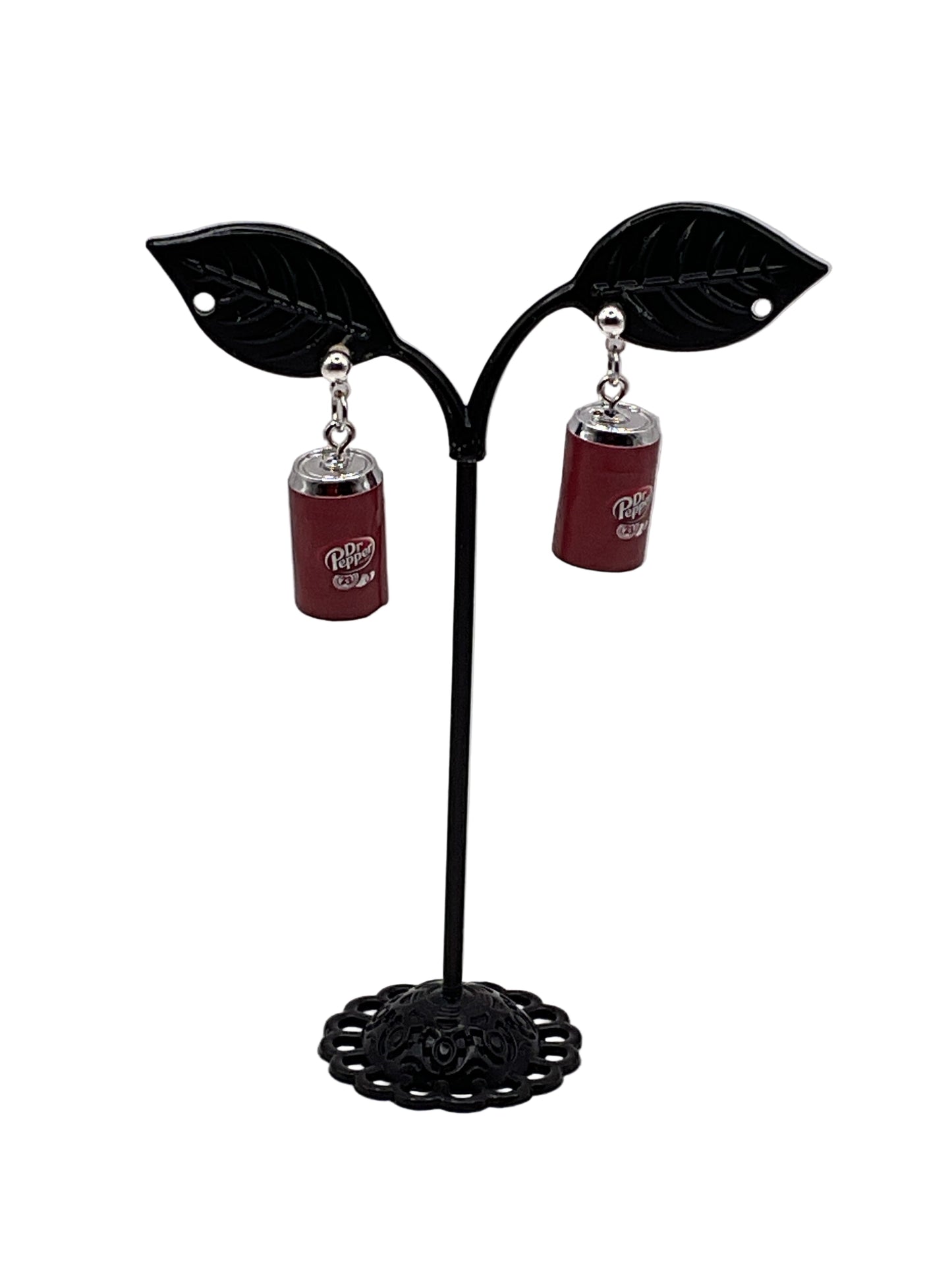 Dr. Pepper Earrings