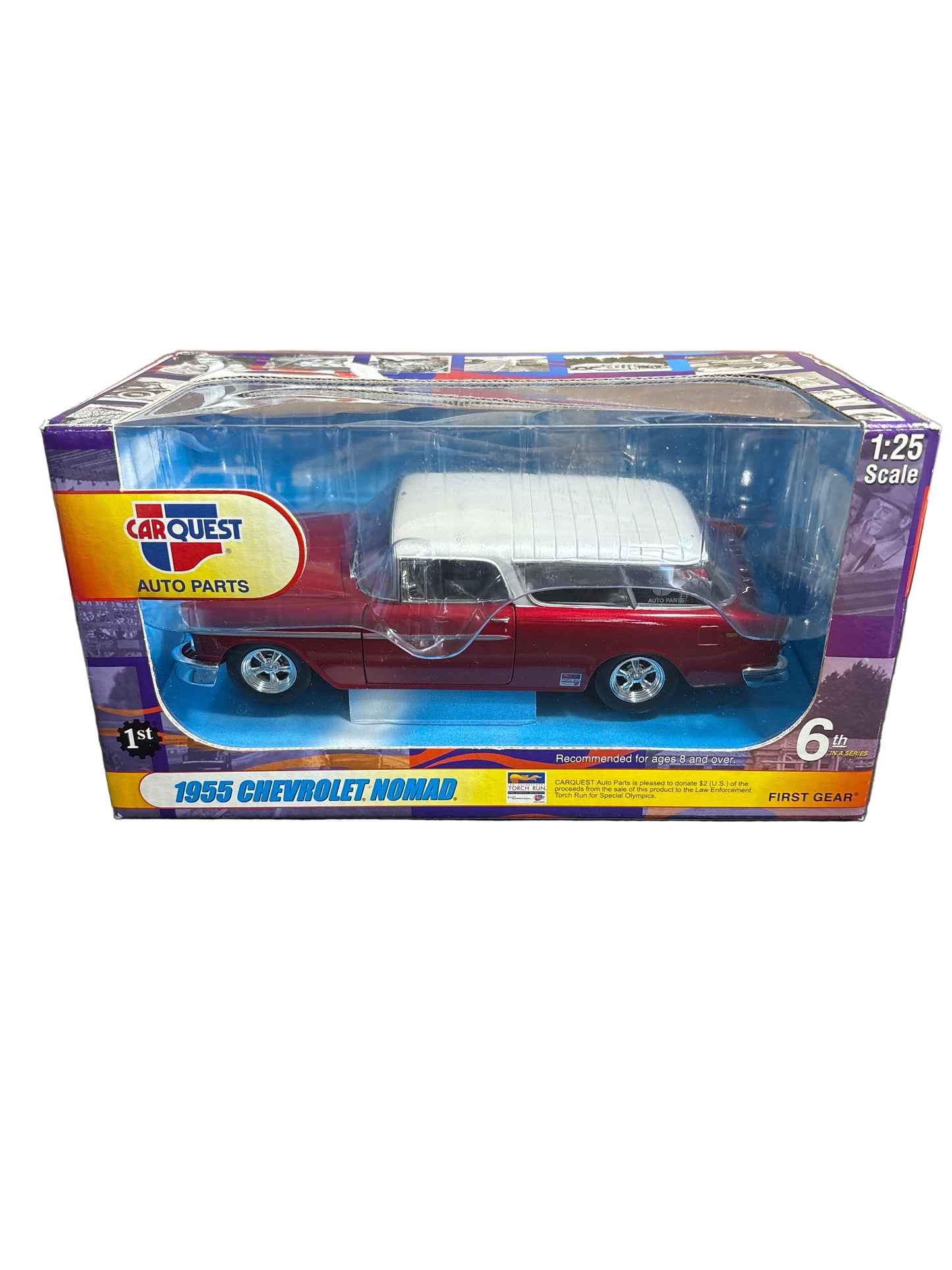 1st Gear 1955 Chevrolet Nomad Diecast red