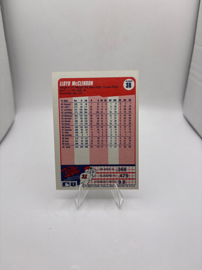 Fleer Lloyd McClendon