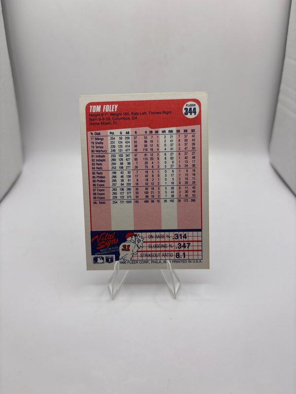 Fleer Tom Foley