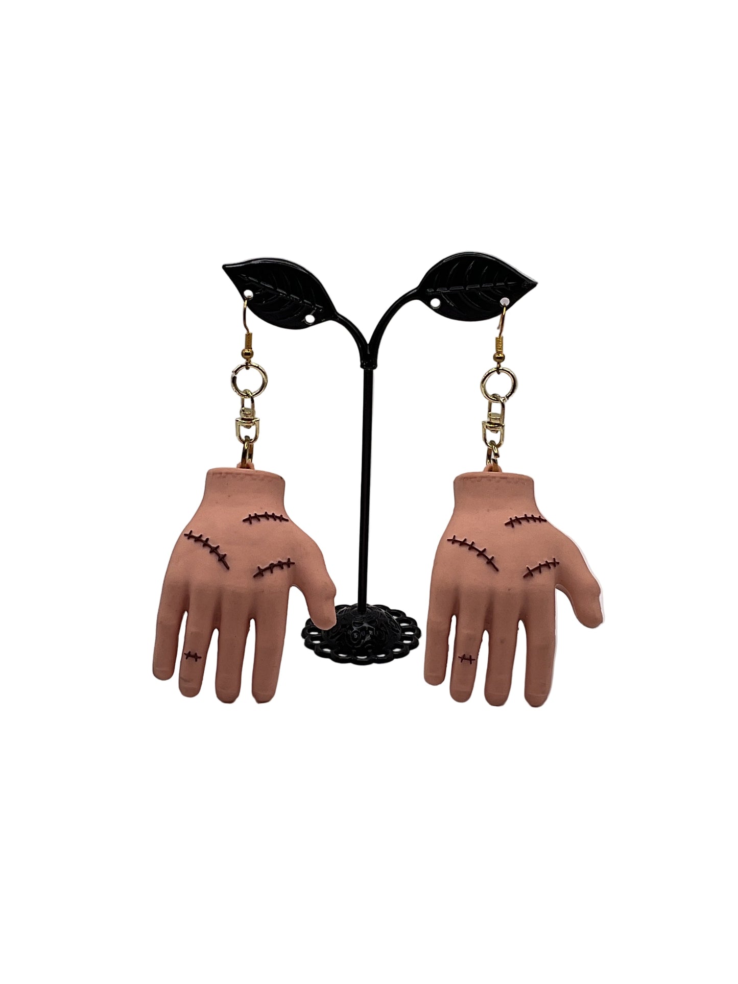 Frankenstein Hand Earrings
