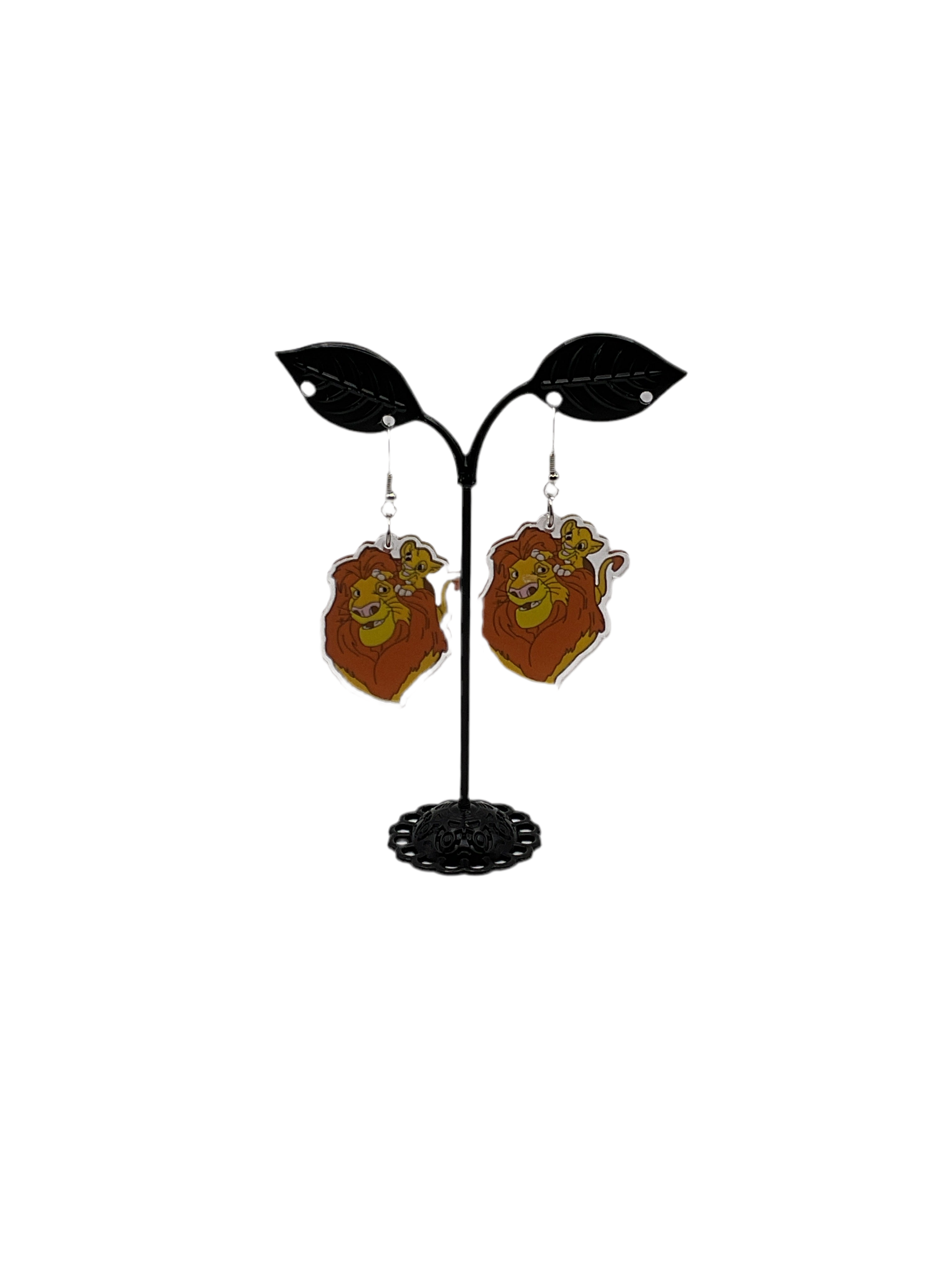 Mufasa And Simba Earrings