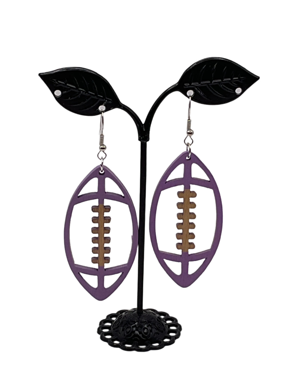 Football earrings