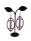 Football earrings