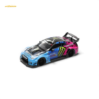 (Pre-Order) Demon King Auto GT-R R35 LBWK Wide-Body - Monster Livery 1:64
