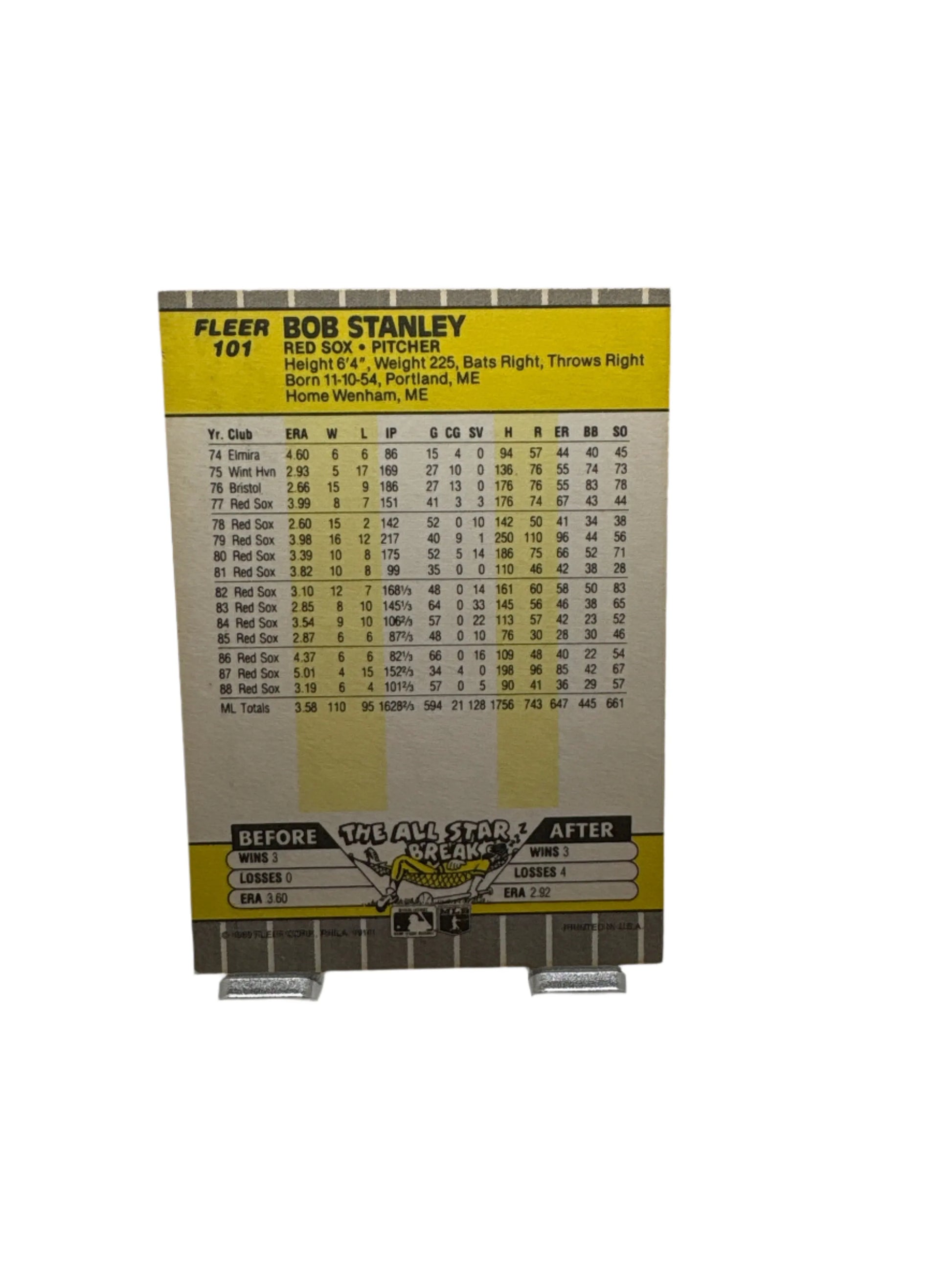 Fleer Bob Stanley