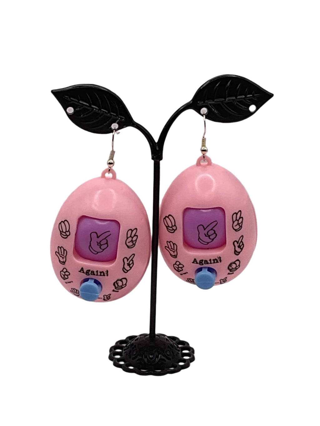 Rock Paper Scissor Earrings