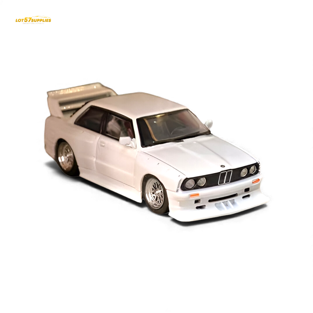 (Pre-Order) SW BMW E30 M3 LTO Modified - White 1:64