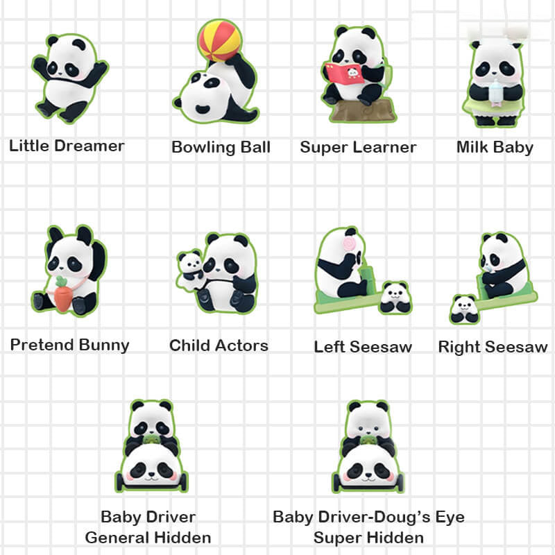 Panda Roll Kindergarten Series Blind Box (1 Blind Box) - Collectors World Toys