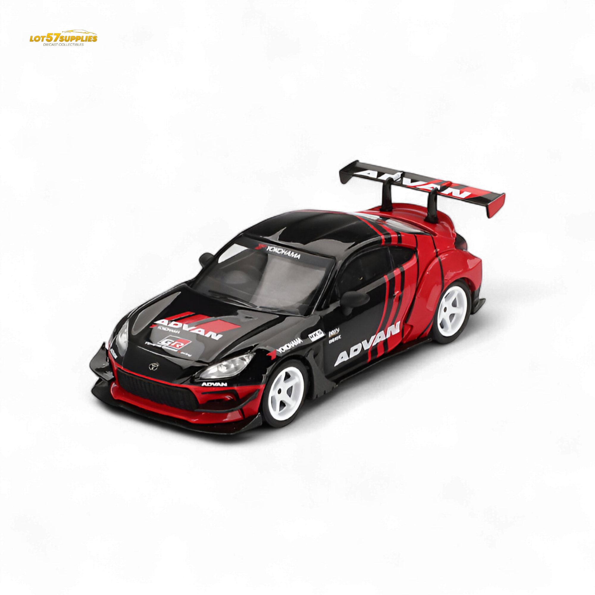 Mini-GT Toyota GR86 HKS TYPE R ADVAN 2022 Tokyo Auto Salon RHD - 1:64