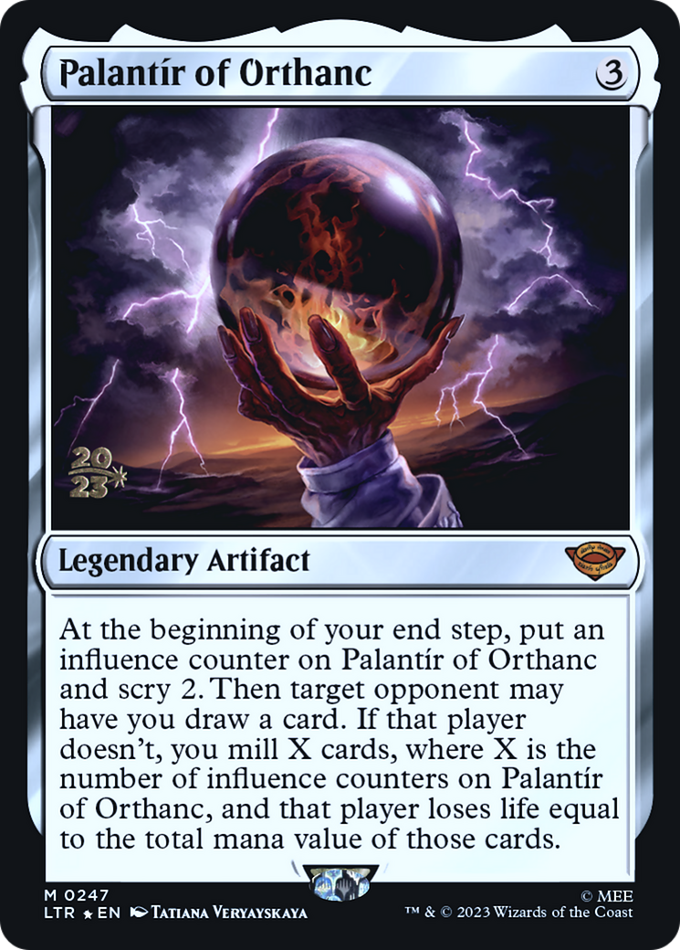 Palantír of Orthanc (PRE-247S) - Tales of Middle-earth Promos Foil