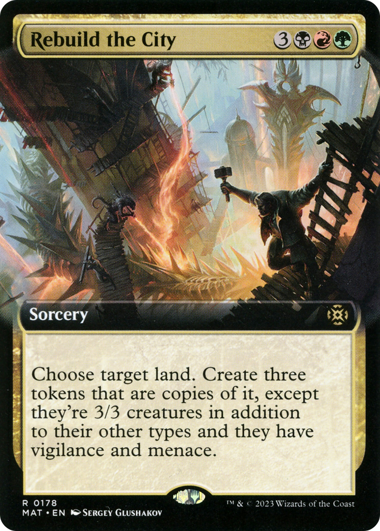 Rebuild the City (MAT-178) - March of the Machine: The Aftermath: (Extended Art)