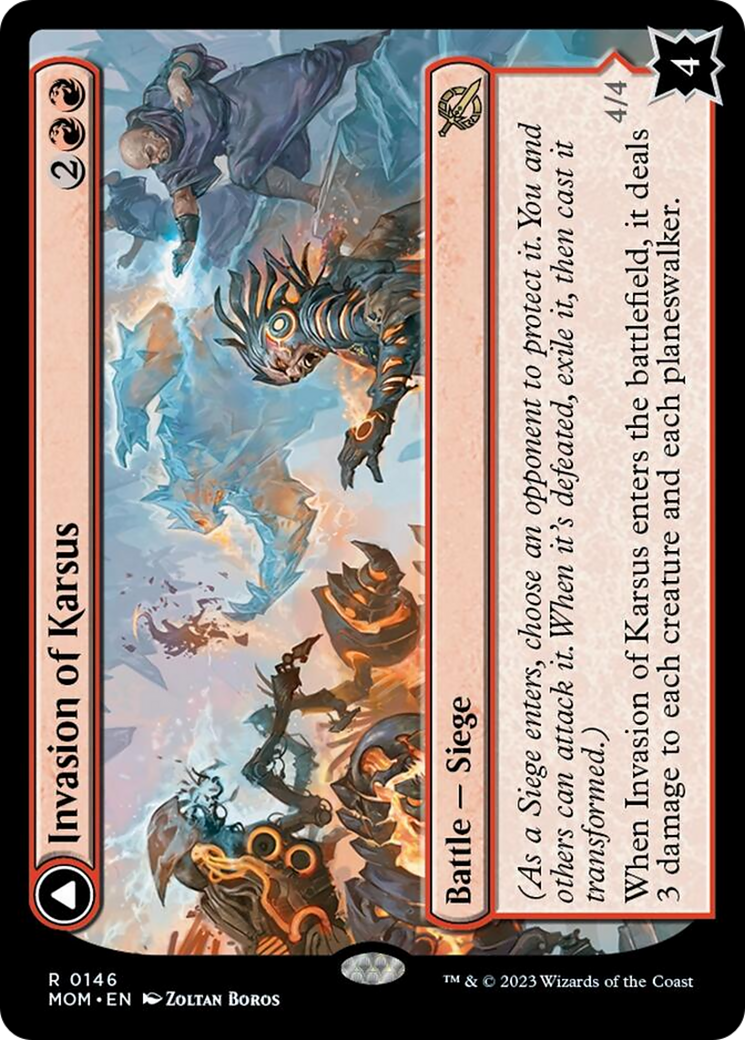 Invasion of Karsus // Refraction Elemental (MOM-146) - March of the Machine