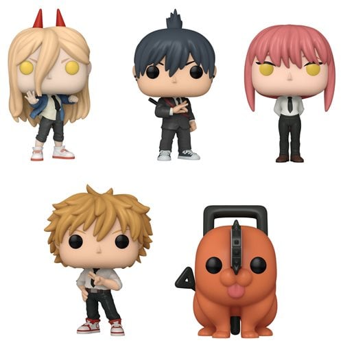Funko Pop! Animation - Chainsaw Man Vinyl Figures - Select Figure(s) - Collectors World Toys