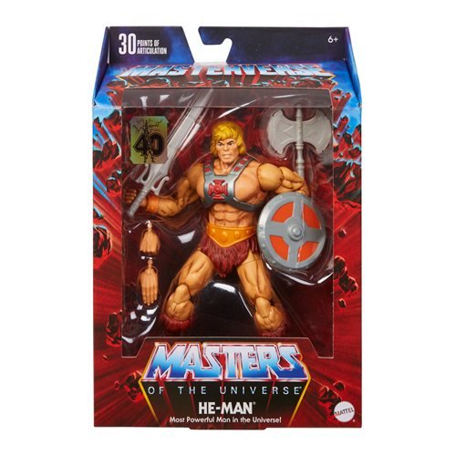 Masters of the Universe Masterverse Revelation Action Figure - Select Figure(s) He-Man 40th Anniversary