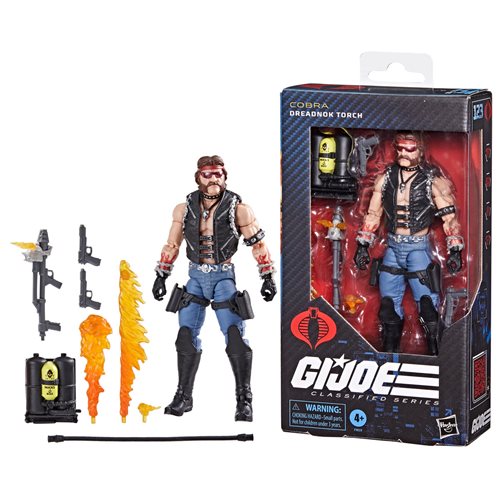 G.I. Joe Classified Series 6-Inch Action Figure - Select Figure(s) Dreadnok Torch
