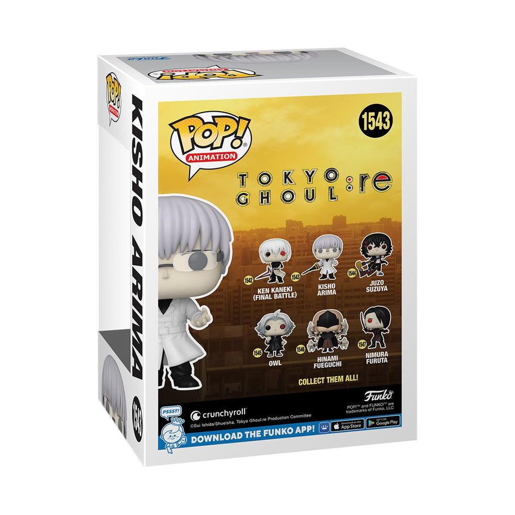 Tokyo Ghoul:re Kisho Arima Funko Pop! Vinyl Figure #1543 - Collectors World Toys