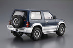 1/24 MITSUBISHI V24WG PAJERO METAL TOP WIDE XR-II '91 Model Kit - Collectors World Toys