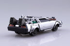 1/43 BACK TO THE FUTURE 1/43 Pullback DELOREAN from PART 3 & Rail road Model Kit - Collectors World Toys