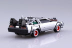 1/43 BACK TO THE FUTURE 1/43 Pullback DELOREAN from PART 3 & Rail road Model Kit - Collectors World Toys