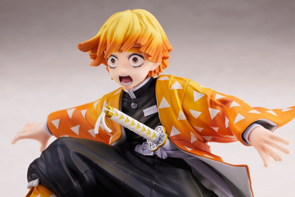 Demon Slayer Kimetsu no Yaiba: Zenitsu Agatsuma 1/8 Scale Figure by Aniplex - Collectors World Toys