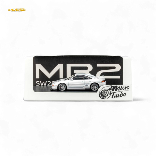 (Pre-Order) Microturbo Toyota MR-2 SW20 Revision 4 V2 – White 1:64