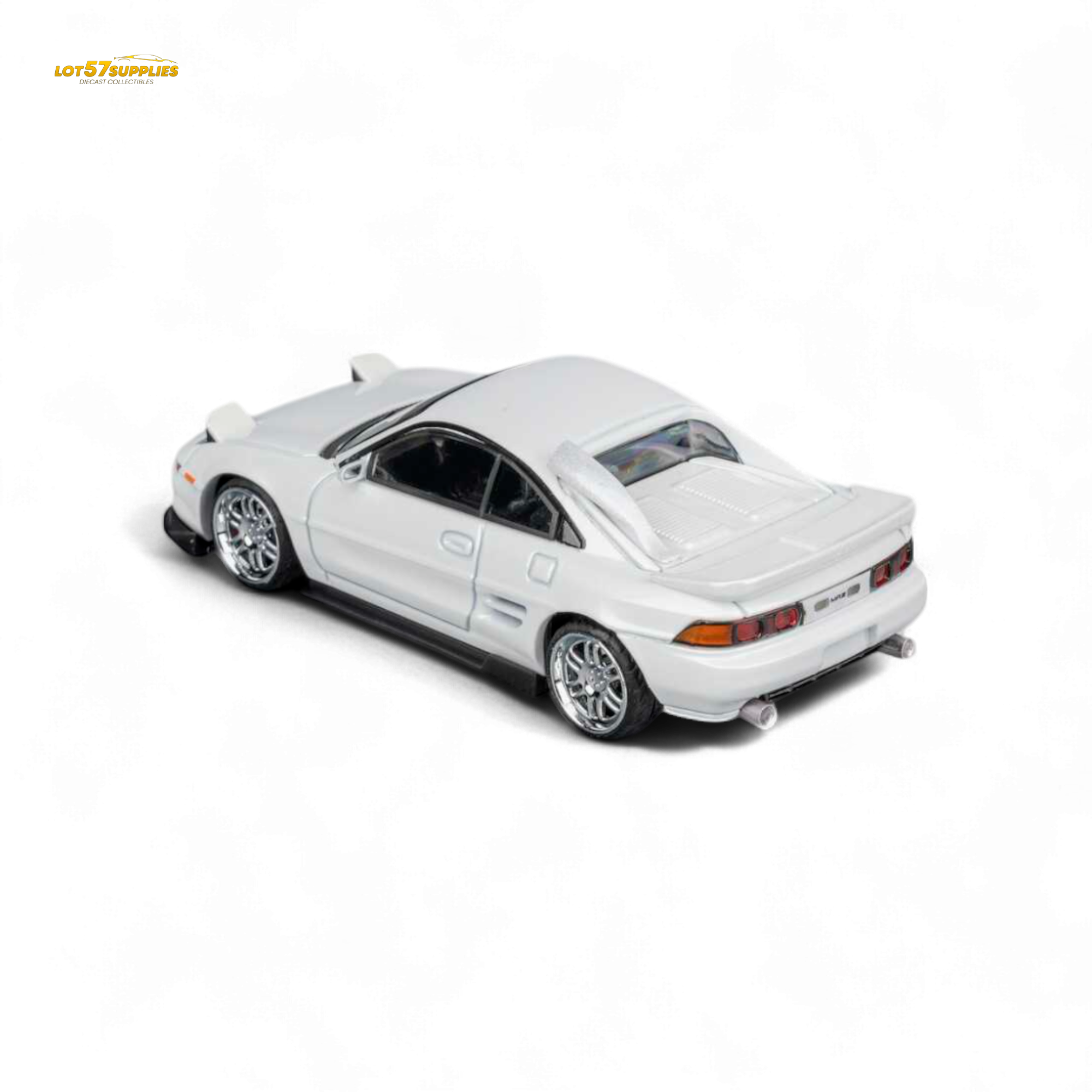 (Pre-Order) Microturbo Toyota MR-2 SW20 Revision 4 V2 – White 1:64 - Collectors World Toys