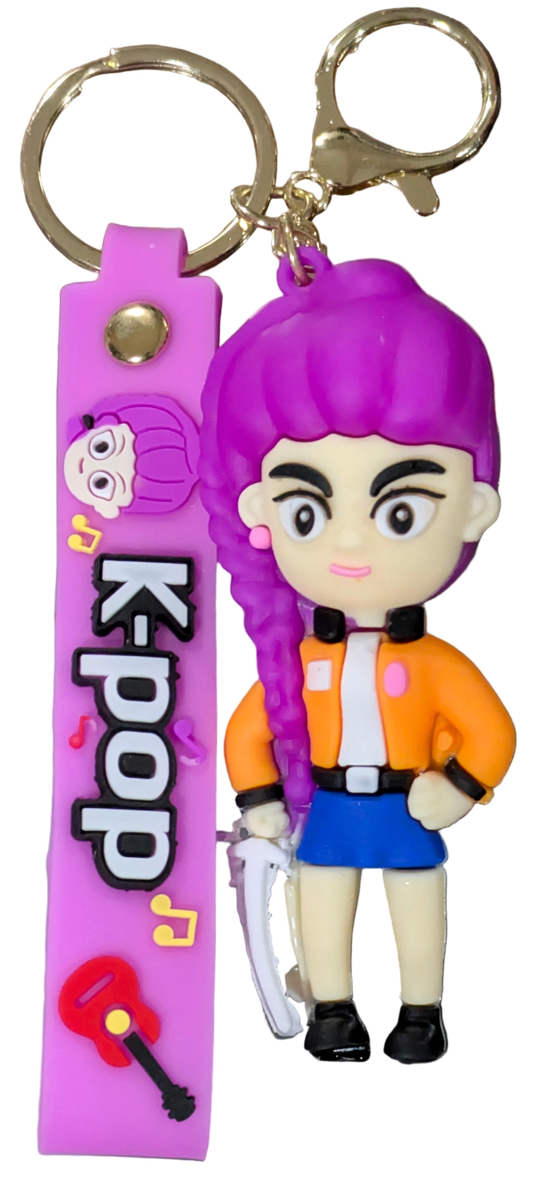 K-POP DEMON HUNTERS Keychain – Rumi Charm Set Main image